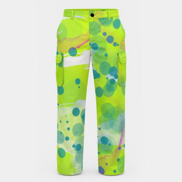 Cargohose mit Tasci- Hose, lang oder kurz, bunt, 100% Polyester, Grösse S-5XL, fester Stoff, Normale Passform, Pferd, Rennpferde